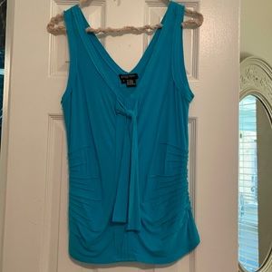 Etcetera brand turquoise top